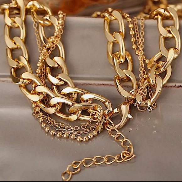 "Without Words" Gold Layered Coin Necklace Set - Picture 12 of 15